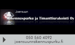 Joensuun Rakennuspurku ja Timanttiurakointi Oy logo